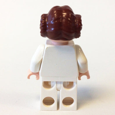 LEGO Minifigure -- Princess Leia (White Dress-Small Eyes)-Star Wars / Star Wars Episode 4/5/6 -- SW0175 -- Creative Brick Builders